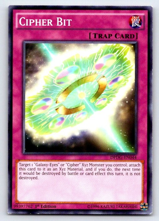 Cipher Bit DPDG-EN044 Duelist Pack: Dimensional Guardians Yu-Gi-Oh 1st Edition