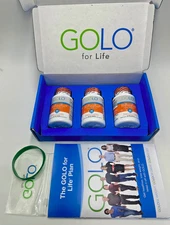 GOLO Release Dietary Supplement 90 Capsules (3 Pack) Sealed Exp. 03/26