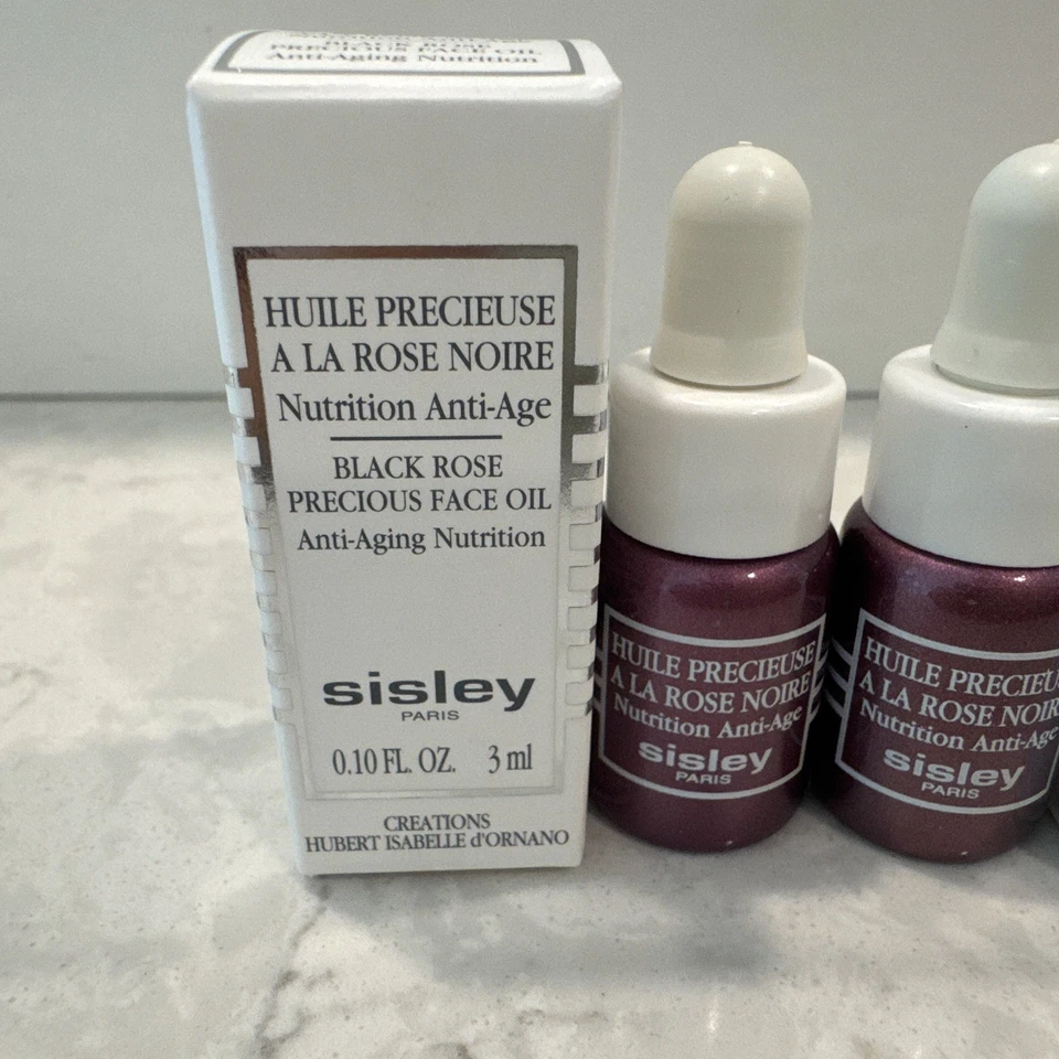 2 Sisley Black Rose Precious Face Oil Travel Size - 3ml/.10oz - Image 2 of 3