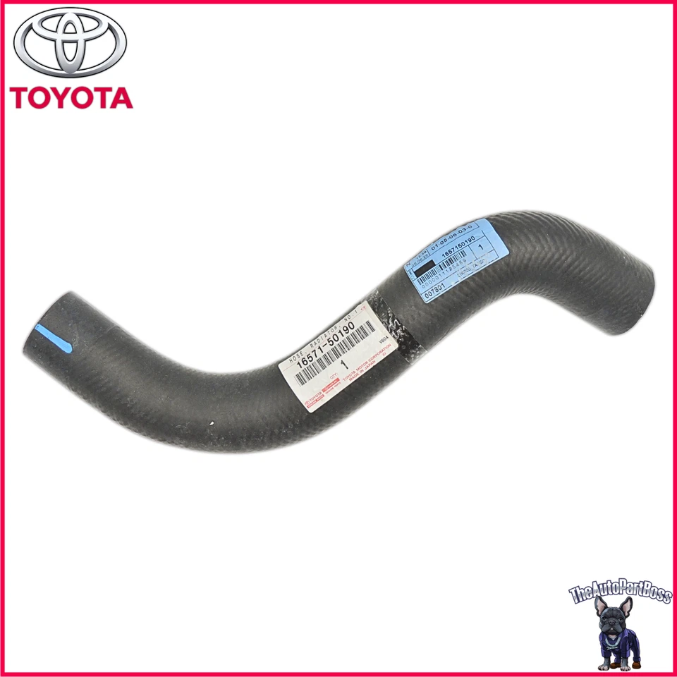 Juego de manguera de radiador superior e inferior de refrigeración GENUINA Toyota 16572-50130 16571-50190 Foto 2 de 4