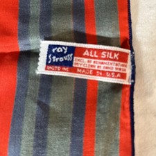 Vintage Ray Strauss silk scarf