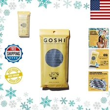 GOSHI Toalla de ducha exfoliante – Toalla exfoliante resistente a desgarros p...