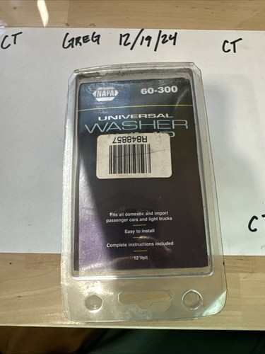 Vintage NOS Napa 60-300 Universal Windshield Washer Service Kit Sealed - Picture 2 of 2