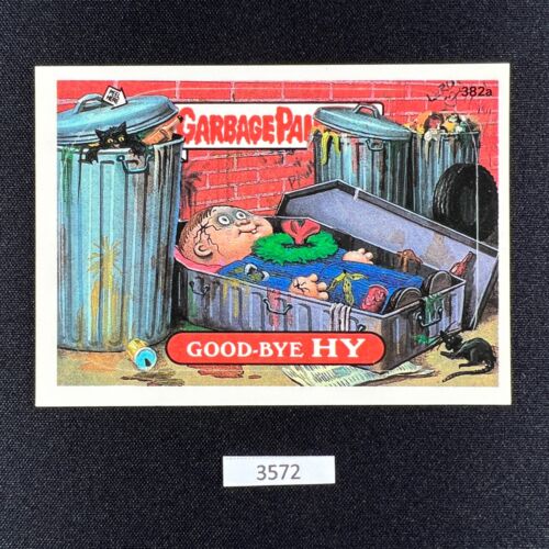 Good-Bye Hy (382a) Garbage Pail Kids series 10 GPK OS10 ~NM~ *FREE SHIPPING* - Picture 1 of 10