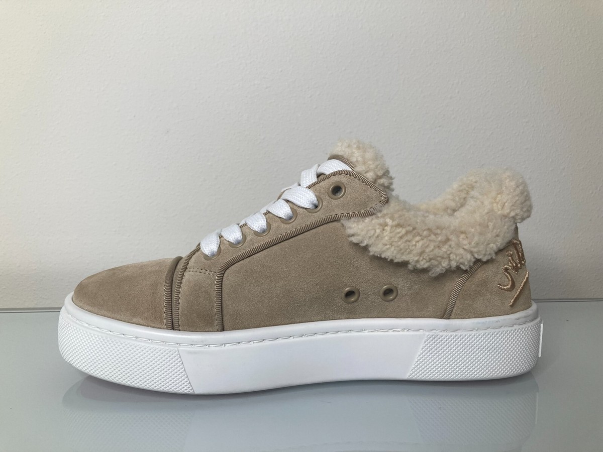 Christian Louboutin FUN VIEIRISSIMA Atlas Suede Shearling  display picture 1