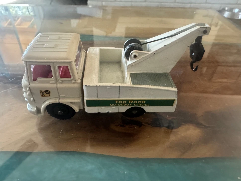 Camión de remolque de choque Dinky Toys 434 Bedford TK buen estado Foto 3 de 4