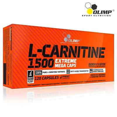 OLIMP  L-CARNITINE 1500 EXTREME MEGA CAPS| Fettverbrenner & Gewichtsreduktio