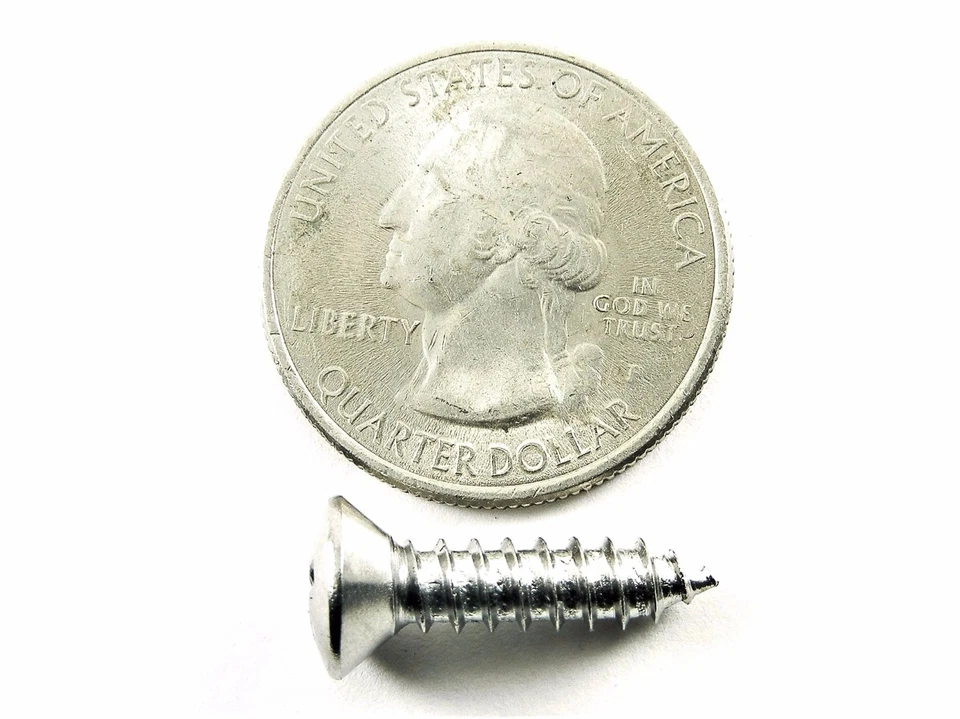 AMC Interior Screws- #10 x 1/2" to 1" Long- #10 Oval Head- 75pcs (25ea)- #358 - Image 3 of 4