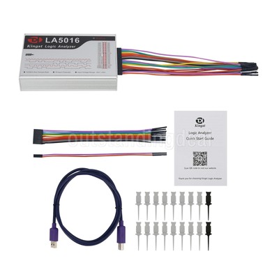 LA5016 USB Logic Analyzer 16 Channels Max Sampling Rate 500M 10G Depth ot34