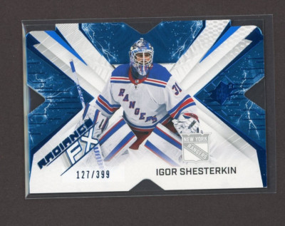 2022-23 SPx Radiance FX Blue #RFX46 Igor Shesterkin 127/399