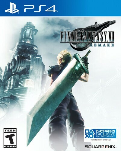 家庭用ゲーム機本体 PlayStation4 - FINAL FANTASY VII REMAKE Pack PS4 500GB Final Fantasy VII Remake - Sony PlayStation 4 for sale