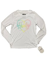 Hurley Girl's White Long Sleeve Swim Shirt 4