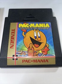 Pac-Mania (Nintendo NES 1991) Authentic Unlicensed Tengen Cartridge Tested FUN!!