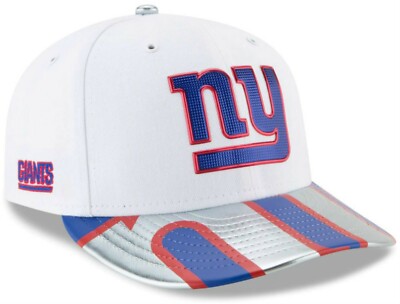 New Era New York Giants Low Profile Draft On Stage 59Fifty Fitted Hat Cap  White