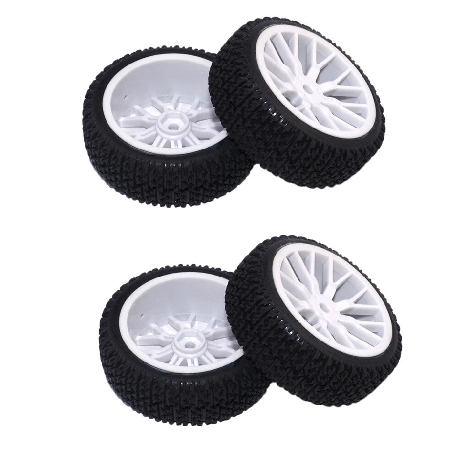 4x 1/16 Rally Tire Car Reifen Buggy Tire Pull Rally Wheel für RC Car - Bild 3 von 4
