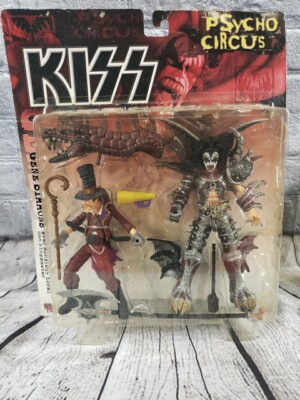Gene Simmons / The Ring Master 1998 KISS Psycho Circus Ultra Action Figures