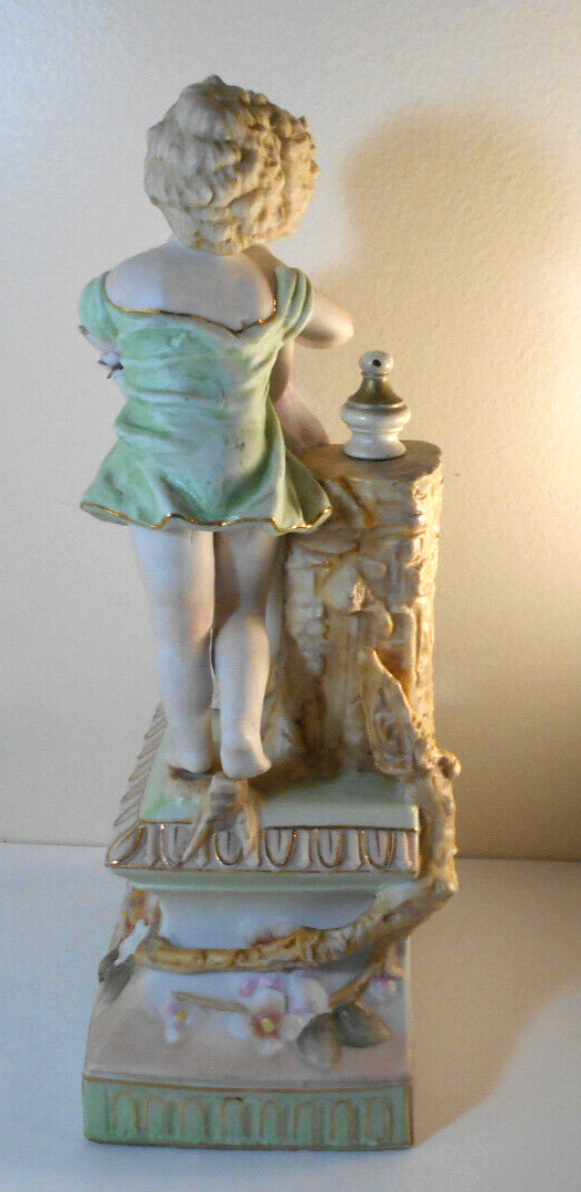 rare Large 11” Kalk German Porcelain BisqueYoung Kissing Girlsfigurine statue eBay