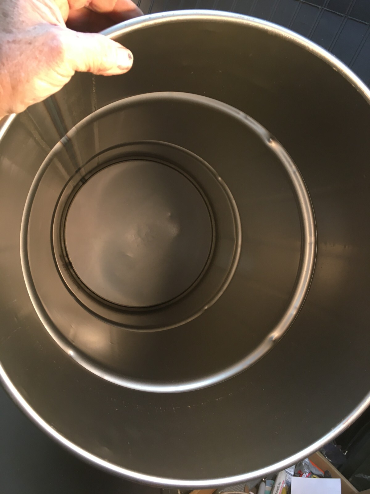 Schaeffer's 15 Gallon Oil Drum Barrel Garbage Can Gas Oil Advertising