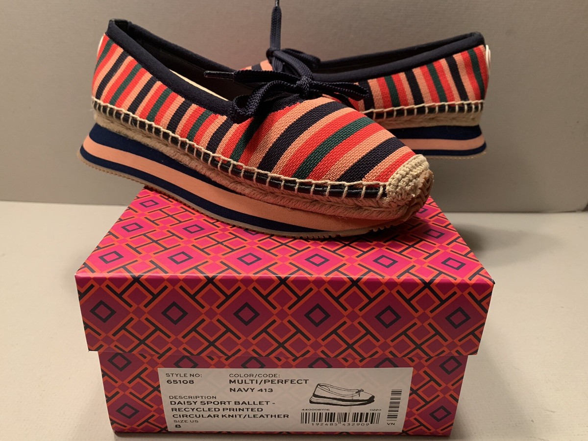 love.a品 NEW Tory Burch DAISY SPORT BALLET FLAT Size 8 | eBay