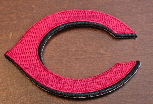 Cincinnati Reds 3”X2” Iron On Embroidered Patch FREE Shipping!!