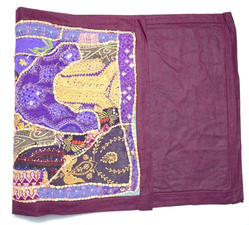 Traditional Asian Old patchwork wall hanging/curtain home decorative. i17-70 - Picture 6 of 7
