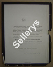 Jean Jacques Richard de Villiers Saint-Denis-de-Gastines 1874 Death Announcement