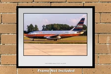 USAir Airlines Boeing 737-201 11" x 14" Color Photograph (J067LGJM11X14)
