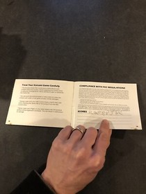 track and field 2 nes Manual Only