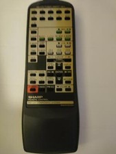 Sharp Remote Control MD / CD Component System RRMCG0136AWSA - Tested  Working