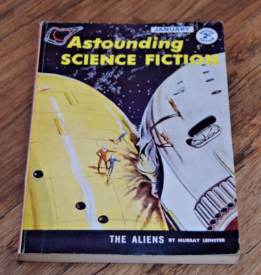 ASTOUNDING SCIENCE FICTION Jan 1960 British Edition Vintage Sci Fi PB Aliens