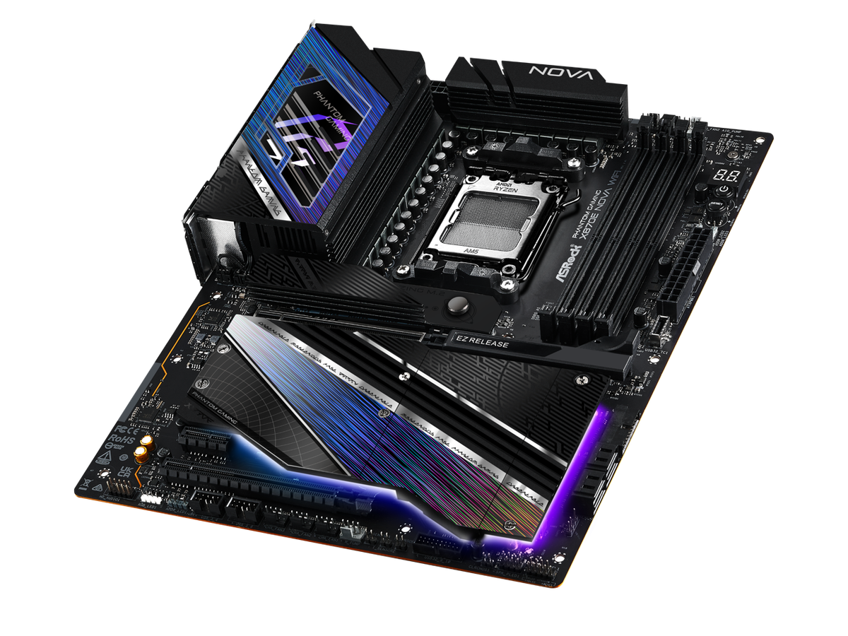 ASRock X870E NOVA WIFI AM5 AMD X870E SATA 6Gb/s ATX Motherboard | eBay