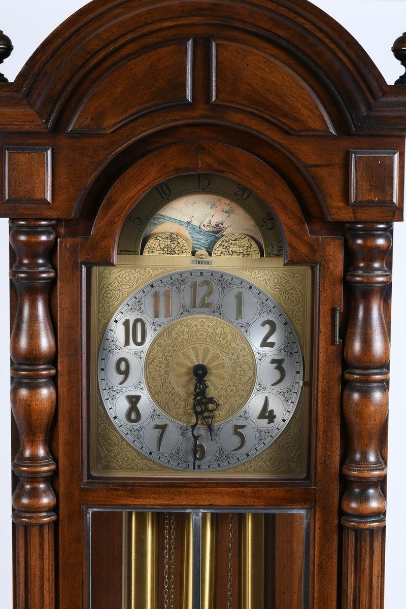 Sligh Trends Mahogany Tall Case Clock Grandfather Clock Zeeland