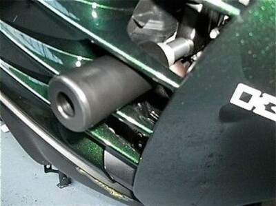 KAWASAKI GTR1400 CONCOURS Absturzschutz Gleitlager OGGYS Motor Slider Schwarz