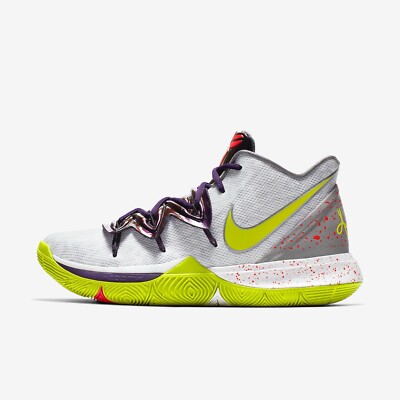 Nike kyrie5 バスケットボールシューズ Nike Kyrie 5 'Mamba Mentality' White Sneakers, Size 10 BNIB AO2918
