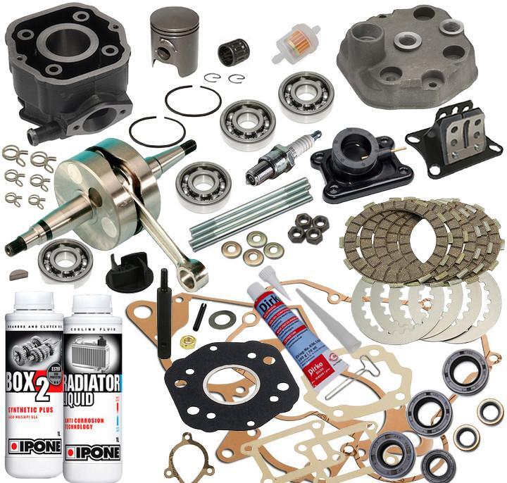Joints et cylindre embiellage Gpr Nude Racing E2 pour moto 50cc Gilera Smt 2T
