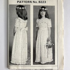 My Weekly 8223 Vintage Girls Dres Bodice Waist Dress Ladies New Uncut Pattern