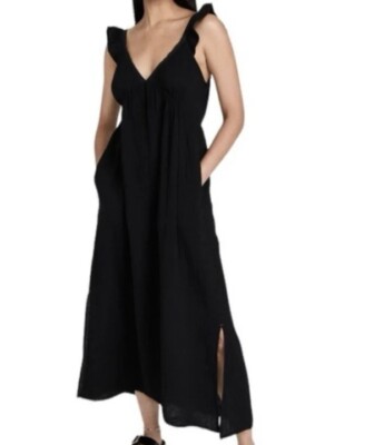 magaschoni organic cotton gauze dress Magaschoni Organic Cotton Gauze Maxi Dress M