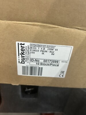 burkert solenoid valve 24v 3/2 -way-solenoid Valve Direct Acting:Box Of 10