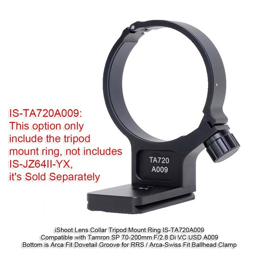 Metal Lens Collar Tripod Mount Ring for Tamron SP 70200mm f/2.8 Di VC