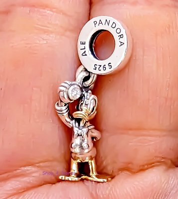 100% PANDORA 792683C01 Limited Disney 100th Anniversary Donald