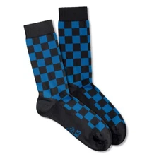 Men’s Socks Check Design Pattern Funny Cotton Ankle Gift Design Socks Size 6-11