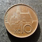 10 Korun 1993 Coin Of Czechia (Czech Republic) - City Of Brno