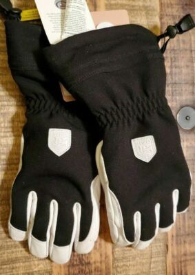 HESTRA WOMEN S PATROL GAUNTLET  GLOVES Black Size 9 NEW