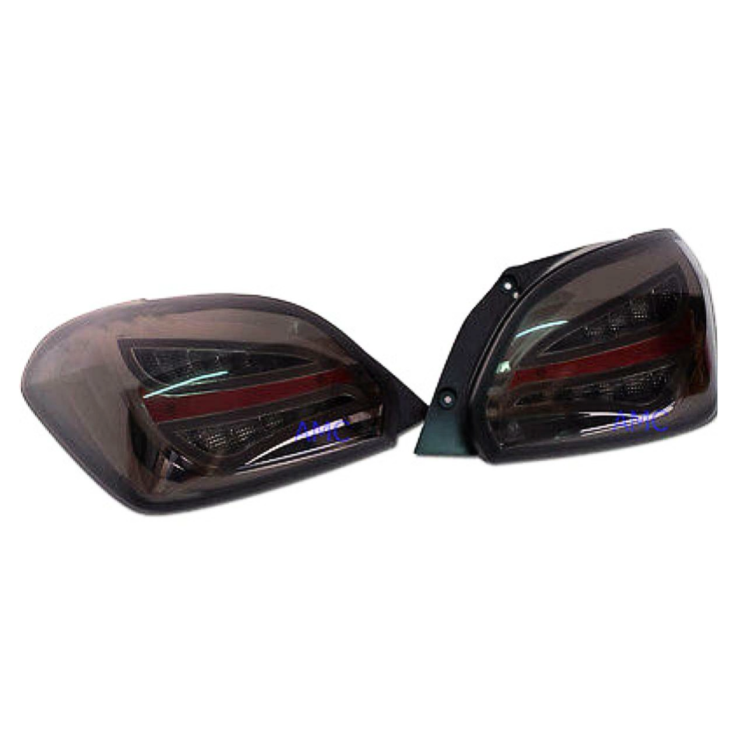 Rear Tail Light Lamp LED Smoke Black For 2012-2015 Mitsubishi