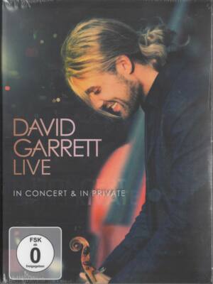 David Garrett Live In Concert & In Private DVD NEU He's A Pirate Carmen Fantasie