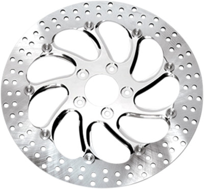 Performance Machine Pm Torque Chrome 118 Right Front Brake Rotor 