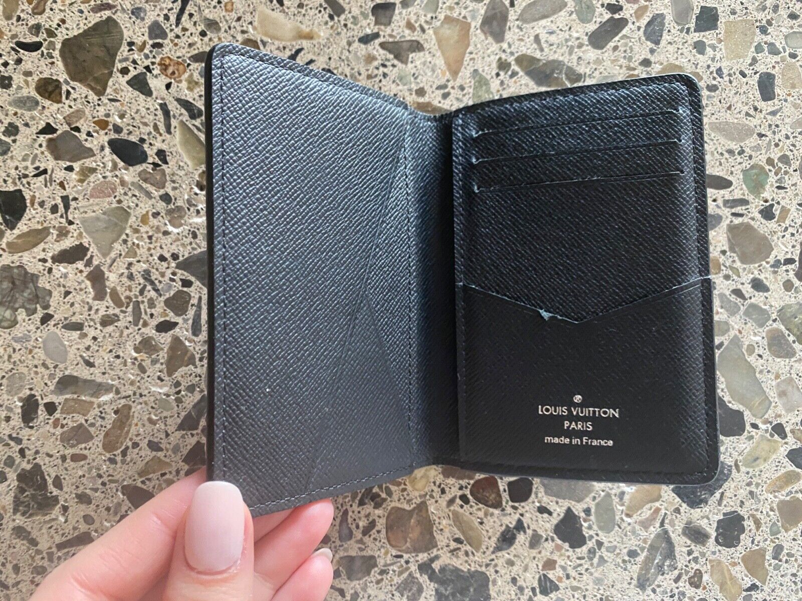 Louis Vuitton Monogram Graphite Pocket Organizer Wallet –, 44% OFF