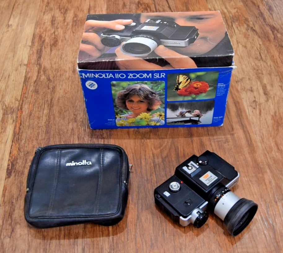 Minolta 110 Zoom SLR Film Cameras for sale | eBay UK