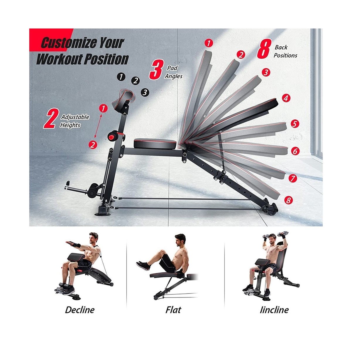 Back Channel FOLDING BENCH 新品同様 Zero-Gap FID Adjustable Bench | BLK BOX