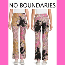 No Boundaries Junior's SIZE XL 15-17 Leggings Color: ANIMAL/PINK MULTICOLOR NWT